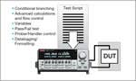 TSP technology executes complete test programs from the non-volatile memory of the 2601B-PULSE