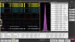 Viewing three analog channels, eight digital channels, a decoded serial bus waveform, decoded serial packet results table, four measurements, a measurement histogram, measurements results table with statistics and a search on serial bus events - simultaneously.