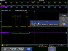 Triggering on specific Tx data value on RS-232 bus